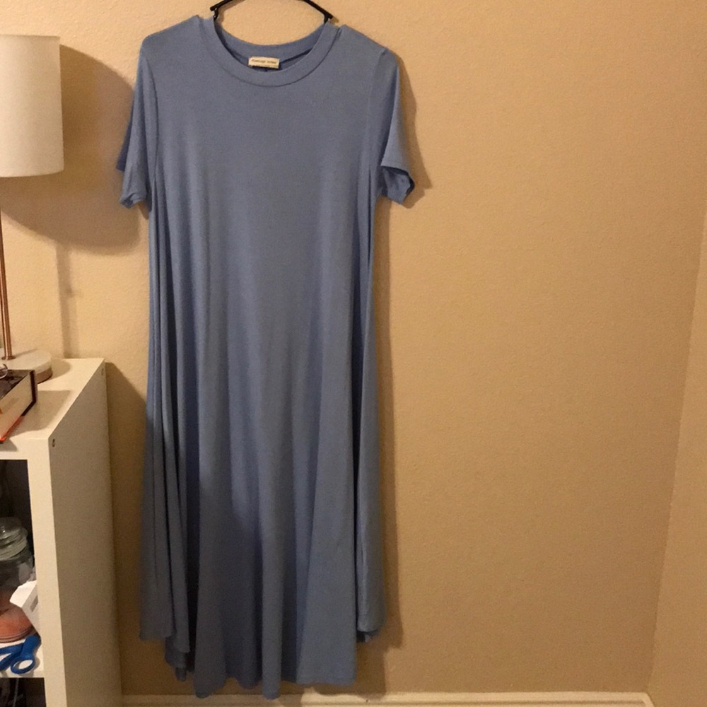 Powder blue dress